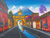 'Santa Catalina Arch' - Signed Painting of a Volcano Town from Guatemala thumbail