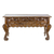 Wood console table, 'Floral Banquet' - Handcrafted Wood Console Table from Guatemala (image 2d) thumbail