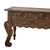 Wood console table, 'Floral Banquet' - Handcrafted Wood Console Table from Guatemala (image 2e) thumbail