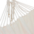 Cotton hammock, 'Above the Sand' (single) - Handwoven Cotton Single Hammock in Linen from Guatemala
