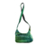 Rayon and cotton blend hobo bag, 'Forest Day' - Rayon and Cotton Blend Hobo Bag in Green from Guatemala (image 2b) thumbail