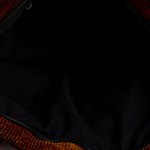 Rayon and cotton blend shoulder bag, 'Pleasing Corduroy in Red' - Rayon and Cotton Blend Shoulder Bag in Red from Guatemala