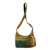 Rayon and cotton blend handbag, 'Autumn Day' - Hand Dyed and Loomed Hobo Style Handbag in Autumn Colors