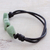 Jade-Anhänger-Armband - Jade-Herz-Anhänger-Armband in Hellgrün aus Guatemala