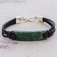 Jade pendant bracelet,