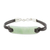 Jade pendant bracelet, 'Monolith in Light Green' - Simple Jade Pendant Bracelet in Light Green from Guatemala thumbail