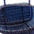 Recycled plastic shoulder bag, 'Picnic Day' - Recycled Plastic Shoulder Bag in Navy from Guatemala (image 2d) thumbail