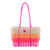 Recycled plastic shoulder bag, 'colourful Season' - Handwoven Striped Plastic Shoulder Bag from Guatemala (image 2a) thumbail