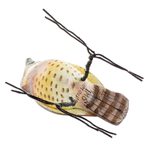 Ceramic figurine, 'Burrowing Owl' - Hand Made Burrowing Owl Ceramic Bird Figurine from Guatemala