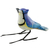 Ceramic figurine, 'Blue Jay' - Hand Painted Blue Jay Ceramic Bird Figurine from Guatemala (image 2c) thumbail