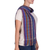 Rayon-Schal – Mehrfarbig gestreifter Schal aus guatemaltekischem Webstuhl aus Viskose
