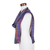 Rayon-Schal – Mehrfarbig gestreifter Schal aus guatemaltekischem Webstuhl aus Viskose