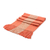 Rayon scarf, Coral Bands' - Guatemalan Handmade Rayon Scarf with Wide Stripes (image 2g) thumbail