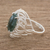 Jade cocktail ring, 'Serene Delight' - Guatemalan Jade and Sterling Silver Cocktail Ring (image 2b) thumbail