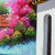 'Road to Escuela de Cristo' - Signed Colorful Cityscape Painting from Guatemala (image 2b) thumbail
