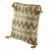 Cotton cushion cover, 'Zigzag Paths in Wheat' - Zigzag Motif Cotton Cushion Cover in Wheat from Guatemala (image 2b) thumbail