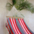 Cotton rope hammock, 'Celebration and Relaxation' (single) - Handwoven Striped Cotton Hammock (Single) from Nicaragua (image 2b) thumbail