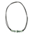 Jade pendant necklace, 'Geometric Combination' - Artisan Crafted Jade Beaded Pendant Necklace from Guatemala (image 2b) thumbail