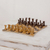 Schachspiel aus Holz - Tempisque- und Salmwood-Schachspiel aus Nicaragua