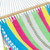 Baumwollseil-Hängematte, 'Vibrant Rainbow' (einzeln) - Mehrfarbige handgewebte Hängematte aus nicaraguanischer Baumwolle (einzeln)