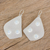 Opal dangle earrings, 'Moonlight Mystique' - Handcrafted Opal and Sterling Silver Dangle Earrings