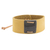 Leather wristband bracelet, 'Energetic' - Mustard Leather Coconut Shell Pendant Wristband Bracelet (image 2a) thumbail