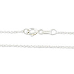 Glass pendant necklace, 'Bubbling Spring' - Glass Pendant Necklace in Blue from Costa Rica