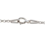 Sterling silver pendant necklace, 'Dragonfly Crescent' - Sterling Silver Dragonfly Pendant Necklace from Costa Rica