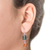 Jade and carnelian dangle earrings, 'Sunny Viridian' - Jade and Carnelian Dangle Earrings from Guatemala (image 2c) thumbail
