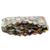 Recycled magazine clutch, 'Fashion Fiesta' (6 inch) - Handcrafted Multicolor Recycled Magazine Paper 6-Inch Clutch (image 2d) thumbail