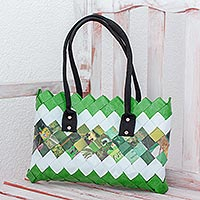 Eco Friendly Upcycled Natural Fiber Handbags