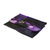 Handkerchief, 'Beauty and Bliss' - Printed Handkerchief with Purple Floral Print