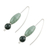 Jade drop earrings, 'Natural Combination' - Natural Jade Drop Earrings Crafted in Guatemala (image 2c) thumbail