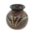 Ceramic decorative vase, 'Ancient Sunrise' - Handcrafted Ceramic Decorative Vase from Costa Rica