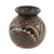 Ceramic decorative vase, 'Ancient Sunrise' - Handcrafted Ceramic Decorative Vase from Costa Rica