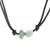 Jade pendant necklace, 'Vibrant Culture' - Guatemalan Pendant Necklace with Natural Jade Beads thumbail