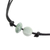 Jade pendant necklace, 'Vibrant Culture' - Guatemalan Pendant Necklace with Natural Jade Beads (image 2b) thumbail