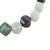 Jade beaded stretch bracelet, 'Jade Contrasts' - Guatemalan Green Black and Pale Jade Beaded Stretch Bracelet (image 2c) thumbail