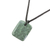 Jade pendant necklace, 'Ancestral Glory' - Green Jade Pendant Necklace with Cotton Cord (image 2c) thumbail