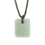 Jade pendant necklace, 'Ancient Glory' - Green Jade Pendant Necklace with Cotton Cord thumbail