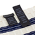 Cotton placemats, 'Splendid Contrast' (set of 4) - Handwoven Striped Cotton Placemats (Set of 4) from Guatemala