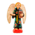 Wood sculpture, 'Wise Angel' - Hand-Painted Wood Angel Sculpture from Guatemala thumbail