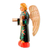 Wood sculpture, 'Wise Angel' - Hand-Painted Wood Angel Sculpture from Guatemala (image 2b) thumbail