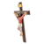 Wood cross, 'Christ's Sacrifice' - Hand-Painted Wood Wall Cross from Guatemala (image 2b) thumbail