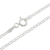 Jade pendant necklace, 'Inspiring Destiny' - Black Jade and Sterling Silver Heart Pendant Necklace (image 2d) thumbail