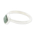 Jade single stone ring, 'Love Rhombus in Green' - Green Rhombus Jade Single Stone Ring from Guatemala (image 2c) thumbail