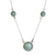 Jade pendant necklace, 'Apple Green Circular Maya' - Apple Green Jade Pendant Necklace from Guatemala (image 2c) thumbail