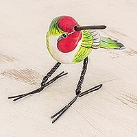 Featured review for Ceramic figurine, Annas Hummingbird