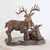Cedar wood sculpture, 'Vigilant Deer' - Hand Carved Cedar Wood Deer Sculpture from Guatemala