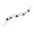 Jade link bracelet, 'Tricolor Pyramids' - Triangular Jade Link Bracelet Crafted in Guatemala (image 2d) thumbail